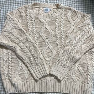 Princess Polly Cable Knit Sweater